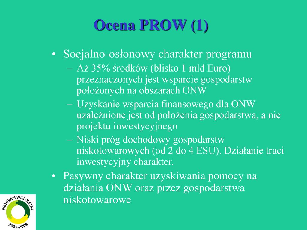 Programy Prow I Spo Programowanie Realizacja I Wnioski Ppt Pobierz